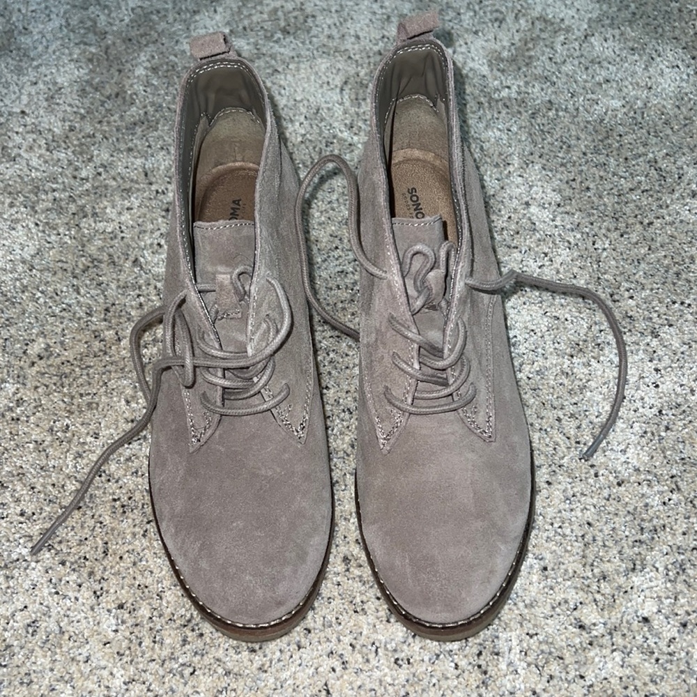 Taupe Booties